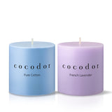 Aroma Pillar Candle / Small / 2 pack [Build Your Own]