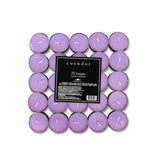 Scented Tealight Candle 25pcs [Garden Lavender]