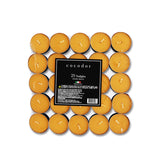 Scented Tealight Candle 25pcs [Honey Peach]