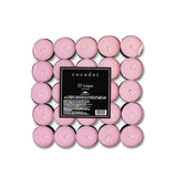 Scented Tealight Candle 25pcs [Tea Rose]