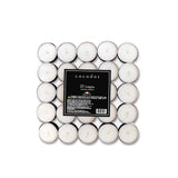 Scented Tealight Candle 25pcs [Winter Jasmine]